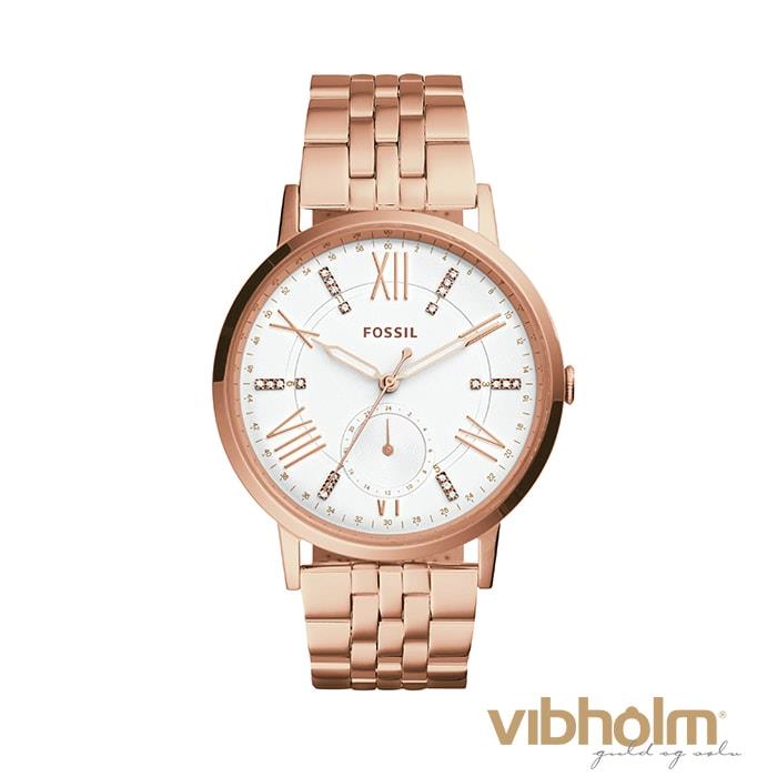 Fossil - Gazer Dameur - rosaguldfarvet stål ES4246